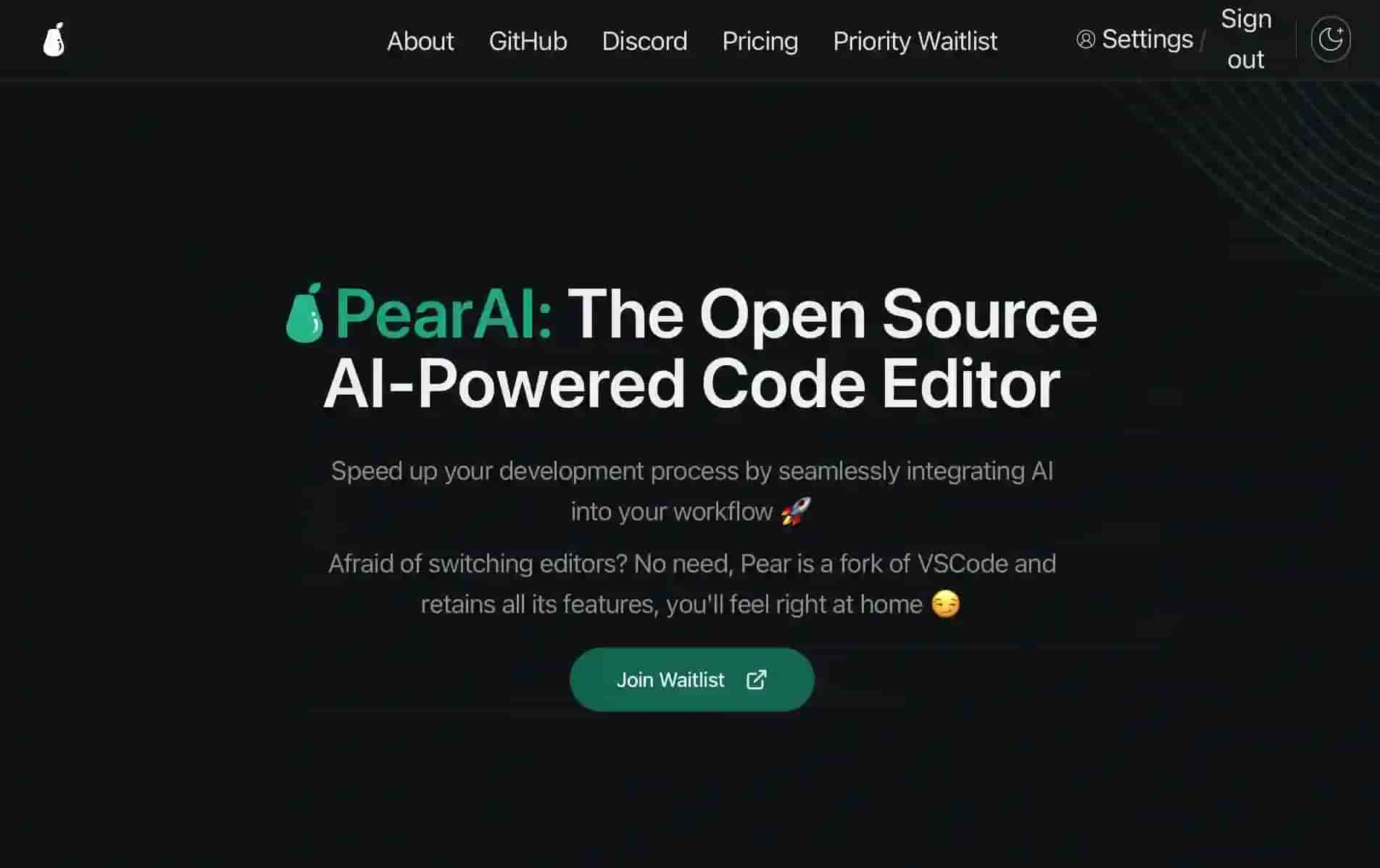 Pear AI project image